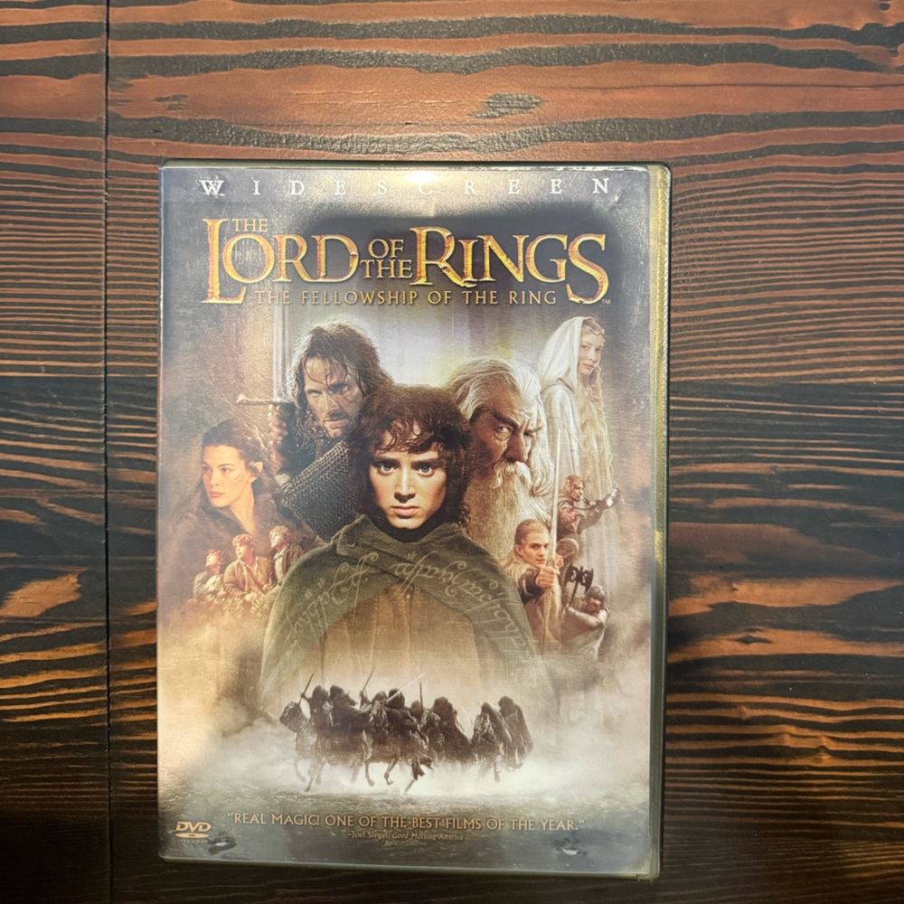 The Lord of the Rings the Fellowship of the Ring - DVD